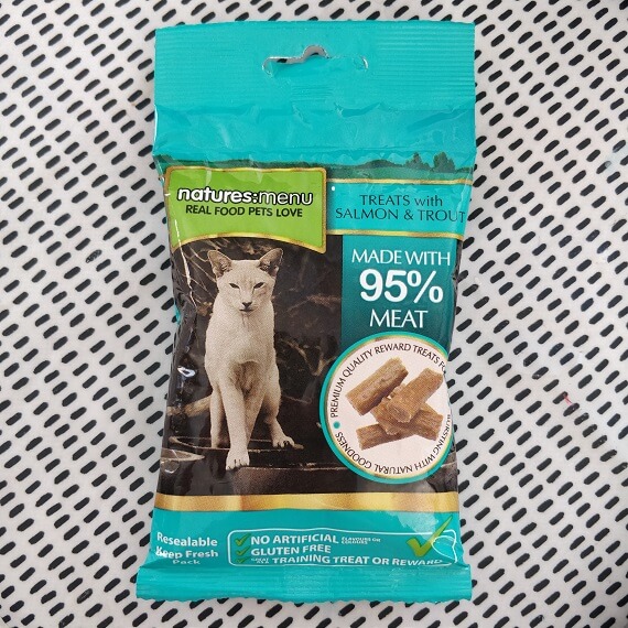 Salmon Trout Cat Food Natures Menu Salmon Trout Cat Treats Natural