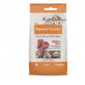 Beef Freeze Dried Meat Bites 20g Natural Dog Treats